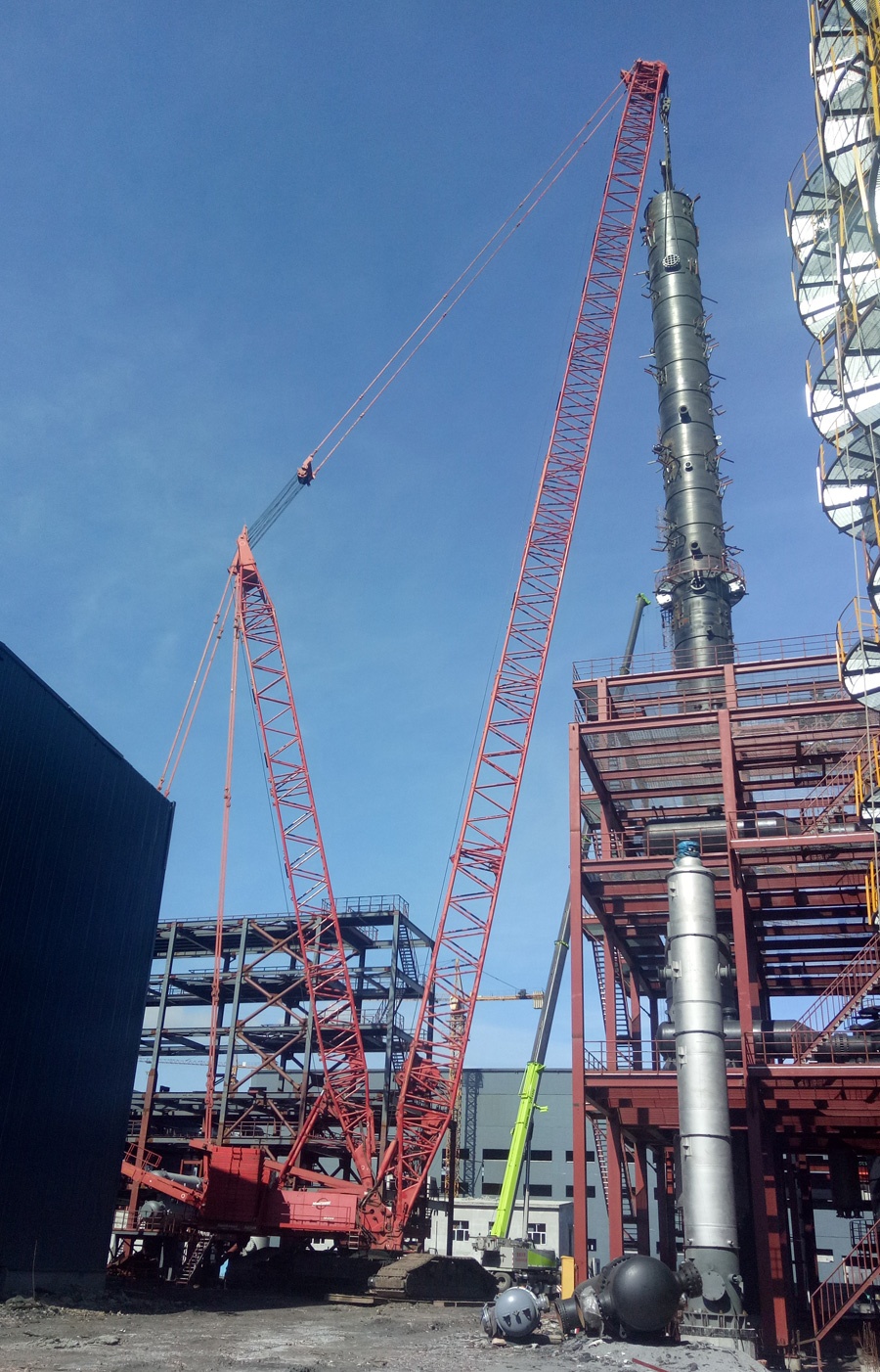 黑龍江七臺河履帶吊安全監(jiān)控管理系統(tǒng)安裝調試現(xiàn)場